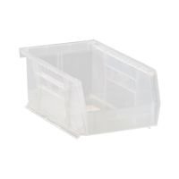 Ultra Stack & Hang Bin, 4-1/8" W x 3" H x 7-3/8" D, Clear Southpoint Industrial Supply