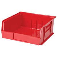 Bac empilable & &agrave; suspendre, 11" la, 5" h x 10-7/8" p, Rouge Southpoint Industrial Supply