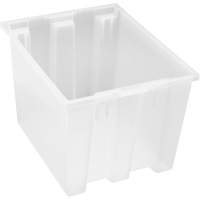 Contenant robuste Stack & Nest, 13" x 15,5" x 19,5", Transparent Southpoint Industrial Supply
