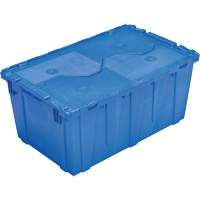 FP243C FliPak Nestable Tote, 26.9" x 16.9" x 12.1", Blue CG166 | Southpoint Industrial Supply