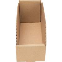 Deep Corrugated Parts Bins, 3-3/4" W x 11-1/4" D x 4-1/2" H, Beige Southpoint Industrial Supply
