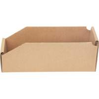 Deep Corrugated Parts Bins, 3-3/4" W x 11-1/4" D x 4-1/2" H, Beige Southpoint Industrial Supply