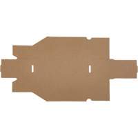Deep Corrugated Parts Bins, 3-3/4" W x 11-1/4" D x 4-1/2" H, Beige Southpoint Industrial Supply