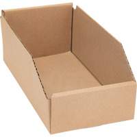 Deep Corrugated Parts Bins, 5-3/4" W x 11-1/4" D x 4-1/2" H, Beige Southpoint Industrial Supply