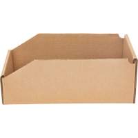 Deep Corrugated Parts Bins, 5-3/4" W x 11-1/4" D x 4-1/2" H, Beige Southpoint Industrial Supply