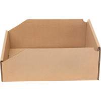 Deep Corrugated Parts Bins, 9-3/4" W x 11-1/4" D x 4-1/2" H, Beige Southpoint Industrial Supply