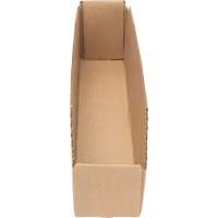 Deep Corrugated Parts Bins, 1-7/8" W x 17-1/8" D x 4-1/2" H, Beige Southpoint Industrial Supply