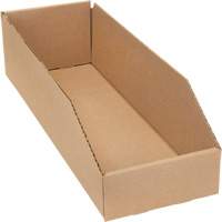 Deep Corrugated Parts Bins, 5-3/4" W x 17-1/4" D x 4-1/2" H, Beige Southpoint Industrial Supply