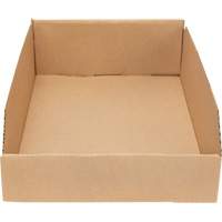 Deep Corrugated Parts Bins, 11-3/4" W x 17-1/4" D x 4-1/2" H, Beige Southpoint Industrial Supply