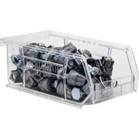 Crystal Clear Ultra Bins, 4-1/8" W x 3" H x 7-3/8" D, Clear Southpoint Industrial Supply
