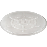 Protective Drum Lids, Open Top, Fits: 55 US gal (45 imp. gal.), Clear DA117 | Southpoint Industrial Supply