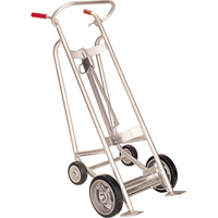 Drum Truck with Hand Brake, Aluminum Construction, 25 - 55 US Gal. (20 - 45 Imperial Gal.) Southpoint Industrial Supply