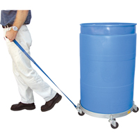 Chariots &agrave; &eacute;tages multiples pour baril, Acier, Capacit&eacute;e 900 lb, Diam&egrave;tre 23-1/2", Roue en Caoutchouc Southpoint Industrial Supply