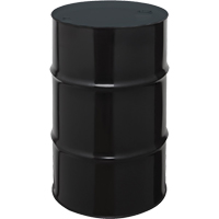 Steel Drums, 55 US gal (45 imp. gal.), Unlined, Black, Closed Top, 1A1/X1.8/300, 20 Gauge Southpoint Industrial Supply