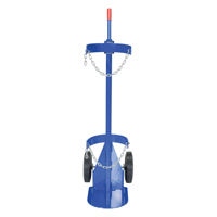 Chariot pour bouteille de gaz, Roues Caoutchouc, Base de 12" la x 15-1/2" lo, 500 lb Southpoint Industrial Supply