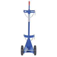 Chariot pour bouteille de gaz, Roues Caoutchouc, Base de 12" la x 15-1/2" lo, 500 lb Southpoint Industrial Supply