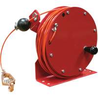 G 3000 Static Discharge Grounding Reel, 100' Length, Heavy-Duty DC784 | Southpoint Industrial Supply