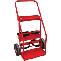 Hot Works Fire Prevention Cart, Semi-Pneumatic Wheels, 17.75" W x 8.9" L Base, 100 lbs. Southpoint Industrial Supply