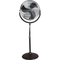 High-Velocity Pedestal Fan, Commercial, 3 Speed, 20" Diameter Southpoint Industrial Supply