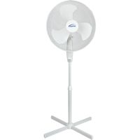 Oscillating Pedestal Fan, Commercial, 3 Speed, 18" Diameter Southpoint Industrial Supply