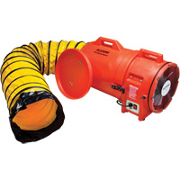 Blower with Canister & Ducting, 1 HP, 1842 CFM EB262 | Southpoint Industrial Supply