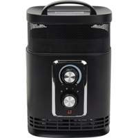 360 Degree Surround Portable Heater, Ceramic, Electric, 5200 BTU/H EB480 | Southpoint Industrial Supply