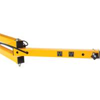 180 Double Locking Arm with 2 Receptacles Southpoint Industrial Supply