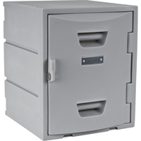 Locker, 15" x 15" x 18", Grey, Assembled Southpoint Industrial Supply