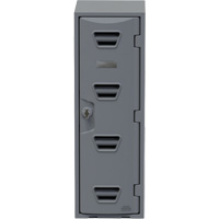 Locker, 12" x 15" x 47", Grey, Assembled FH729 | Southpoint Industrial Supply
