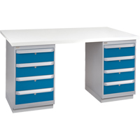 &eacute;tabli pr&eacute;conçu, 72" la x 30" p x 34" h, Capacit&eacute; 2500 lb Southpoint Industrial Supply