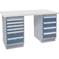 &eacute;tabli pr&eacute;conçu, 72" la x 30" p x 34" h, Capacit&eacute; 2500 lb Southpoint Industrial Supply