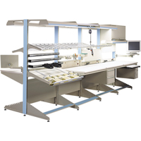 Modular Ergonomic Workstations - Modesty Panels FH545 | Southpoint Industrial Supply