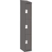 Casiers Clean Line, 3 niveaux, 12" x 18" x 78", Acier, Charbon, Rivet (assembl&eacute;) Southpoint Industrial Supply