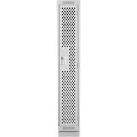 Clean Line Lockers, 12" x 18" x 76", Steel, Grey, Rivet (Assembled), Perforated Southpoint Industrial Supply