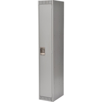 Lockers, 12" x 18" x 72", Steel, Grey, Knocked Down Southpoint Industrial Supply