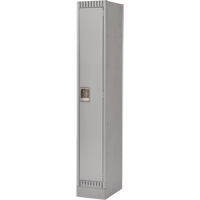 Lockers, 12" x 18" x 76", Steel, Grey, Knocked Down Southpoint Industrial Supply
