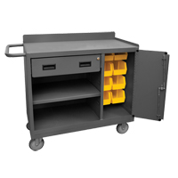 Mobile Workbench Cabinet, Steel Surface Southpoint Industrial Supply