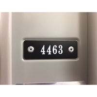 Locker Plate Numbers FL641 | Southpoint Industrial Supply