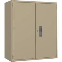 Lo-Boy Storage Cabinet, Steel, 2 Shelves, 40" H x 36" W x 18" D, Beige Southpoint Industrial Supply