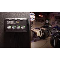 Genius&reg; 2X4 4-Bank, 8-Amp Battery Charger Southpoint Industrial Supply