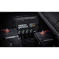 Chargeur de batterie embarqu&eacute; &agrave; 4 sorties de 40 amp&egrave;res GenPro10X4 Genius Southpoint Industrial Supply