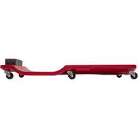 Red Low Profile Plastic Creeper Southpoint Industrial Supply