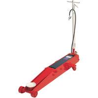 Cric de plancher, 5 tonne(s) Capacit&eacute;, 5-5/8" Abaiss&eacute;e, 27-1/4" &eacute;lev&eacute;e, Air comprim&eacute;/hydraulique Southpoint Industrial Supply
