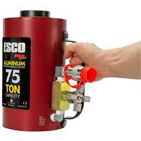 Heavy-Duty Hydraulic Cylinder, 6" Stroke, 75 Ton(s) Capacity, 10000 PSI Southpoint Industrial Supply