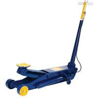 Long Chassis Service Jack, 10 Ton(s) Capacity, 6-3/4" Lowered, 25-1/2" Raised, Air Hydraulic Southpoint Industrial Supply