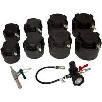 10-Piece HD Turbo Air System Test Kit with Smoke Adapter Southpoint Industrial Supply