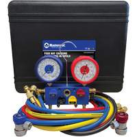 R134A 4-Way Aluminum Manifold Gauge Set Southpoint Industrial Supply