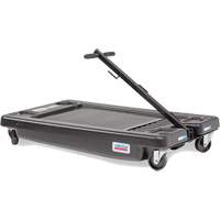 Drain d'huile portable en polypropyl&egrave;ne &agrave; profil bas Southpoint Industrial Supply