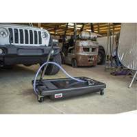 Drain d'huile portable en polypropyl&egrave;ne &agrave; profil bas Southpoint Industrial Supply