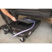 Drain d'huile portable en polypropyl&egrave;ne &agrave; profil bas Southpoint Industrial Supply